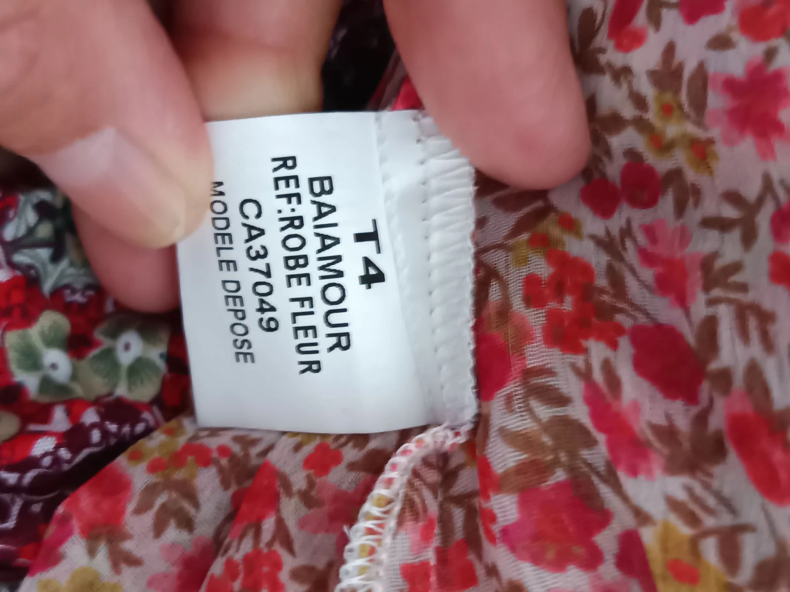 Baï Amour Dress Size 4 or 42/44 – photo 7